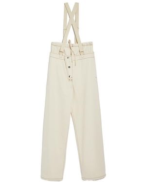 Sportmax Oggeri Wide Leg Pants - White