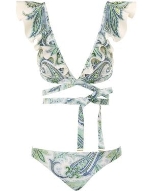 Zimmermann Bikini Costume - Blue