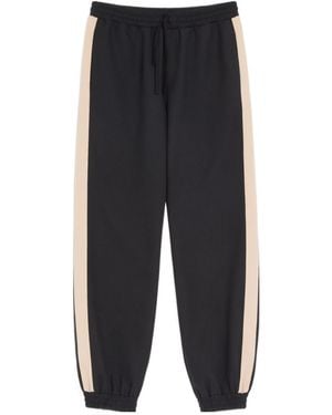 Valentino Vgold Drawstring Trousers - Black