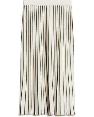 Weekend by Maxmara Midi Skirt - White