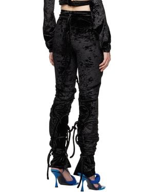 OTTOLINGER Velvet Multiline Pants - Black