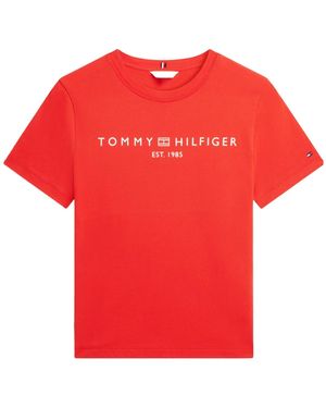 Tommy Hilfiger Simple T-Shirt - Red