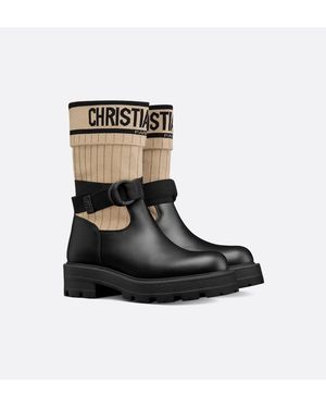 Dior D-Major Boot in Black | Lyst