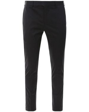 Pt Pantaloni Pt Torino Straight-Leg Chino Trousers - Black