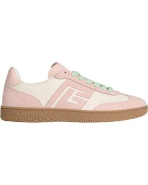 Balmain Swan Sneakers - Pink