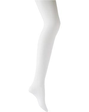 Alaïa Stretch Knitted Pantyhose - White