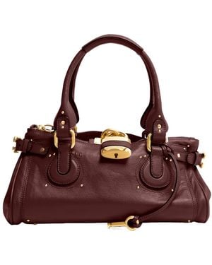 Chloé Paddington Small Handbag - Red