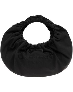 Alexander Wang Crescent Top Handle Bag - Black