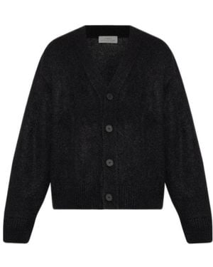 Studio Nicholson Buttoned Cardigan - Black