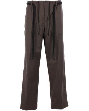 Craig Green Drawstring Wide-Leg Trousers - Grey