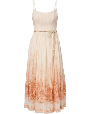 Zimmermann Strappy Dress - Natural