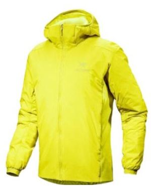 Arc'teryx Atom Zip-Up Hooded Jacket - Yellow