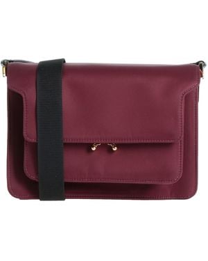Marni Two-Tone Medium Bag - Purple