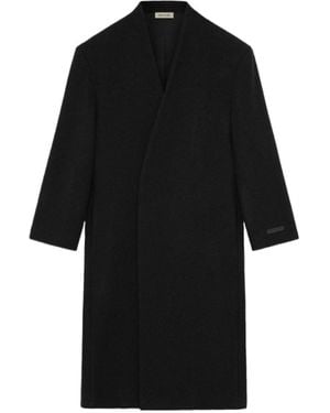 Fear Of God Belted Wrap Coat - Black
