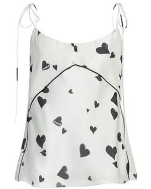 Marni Loose Fit Cami Top - White