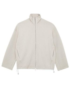 REMAIN Birger Christensen Bonded Jersey Jacket - White