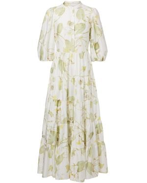 Erdem Cotton Maxi Dress - White