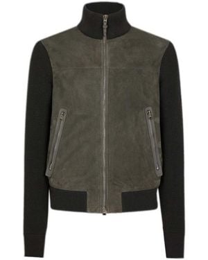 Tom Ford Long-Sleeved Casual Jacket - Green