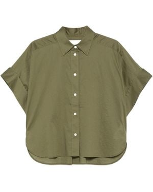 Closed Cuffed Shirt - Green