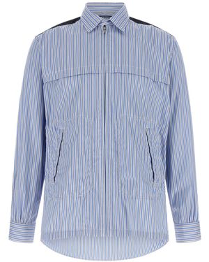 Junya Watanabe Denim Insert Shirt - Blue