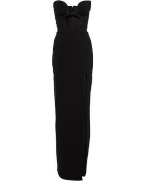 Nensi Dojaka Cutout Maxi Dress - Black