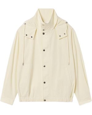 FRAME Seersucker Jacket - Natural