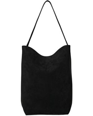 The Row Large N/S Park Tote Bag - Black