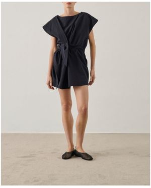 Soeur Ruffled Top - Blue