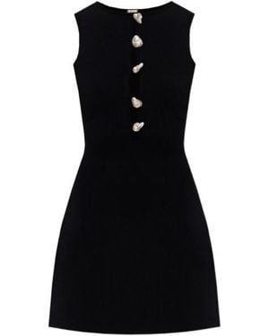 Cult Gaia Doms Embellished Mini Dress - Black