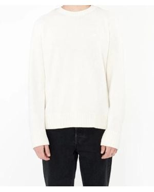 Courreges Courrèges Long-Sleeved Crewneck Jumper - White