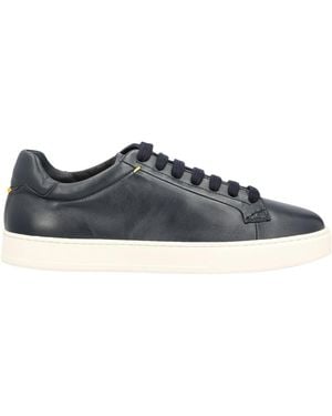 Doucal's Round Toe Lace-Up Sneakers - Multicolor