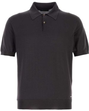 Prada Short-Sleeved Polo Shirt - Black