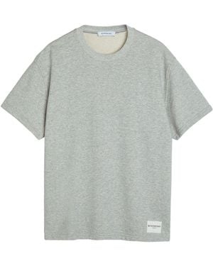 Givenchy Crew-Neck Cotton T-Shirt - Gray