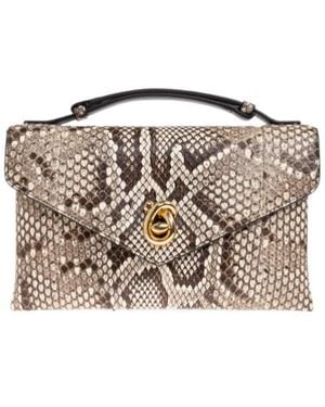 Bottega Veneta Flap Handbag - Brown