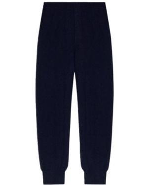 Lisa Yang Elastic Waist Casual Trousers - Blue