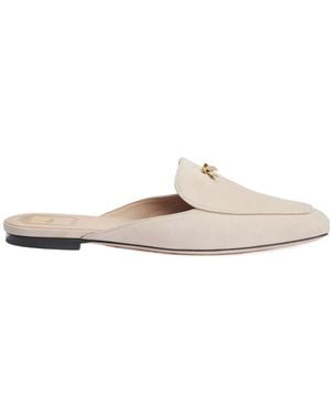 Dior Or Baby Bow Mule - White