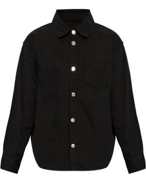 Ami Paris Long-Sleeve Casual Jacket - Black