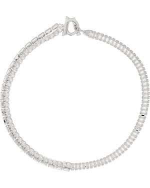 Ferragamo Crystal Necklace - Metallic