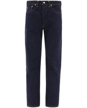 RRL Ralph Lauren Low-Rise Straight-Leg Jeans - Blue