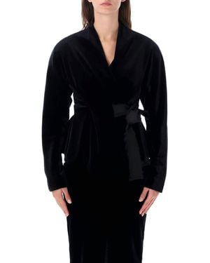 Alberta Ferretti Long-Sleeve Jacket - Black