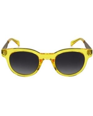 Zadig & Voltaire Cat Eye Frame Sunglasses - Yellow