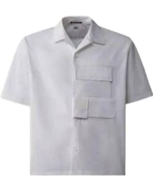 C.P. Company Gab Short-Sleeve Shirt - Grey