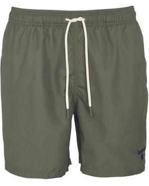 Barbour Logo Swim Shorts - Green