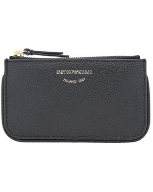 Emporio Armani Zip Wallet - Grey