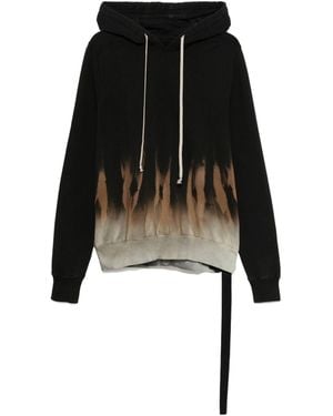 Rick Owens Porterville Oversized Drawstring Hoodie - Black