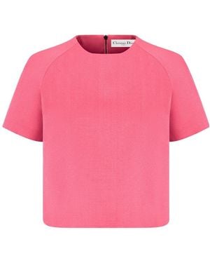 Dior Short-Sleeved Top - Pink