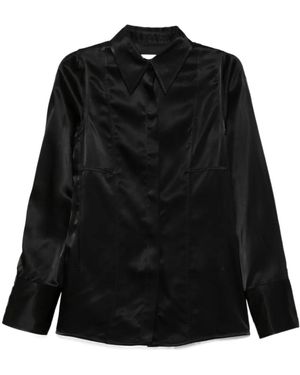 Jil Sander Long-Sleeved Shirt - Black