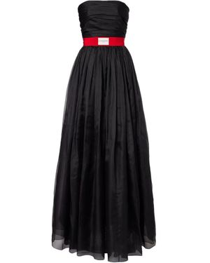 chinese dress ladies MGNY Madeline Gardner New York 72830 Long Bell Sleeves Formal Dress  The  Dress Outlet