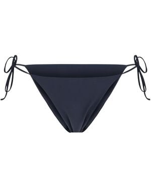 Magda Butrym 04 Side-Tie Bikini Bottoms - Blue