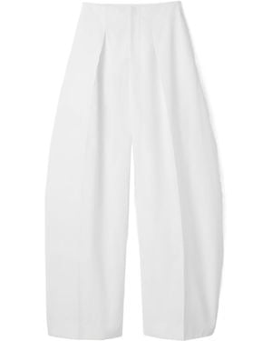 Jacquemus Wide Leg Pants - White